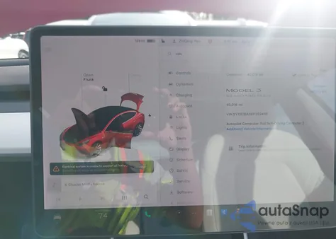 2019 Tesla Model 3 Long Range/Mid Range/Standard Range/Standard Range Plus из США, поврежденный, VIN 5YJ3E1EA3KF302408